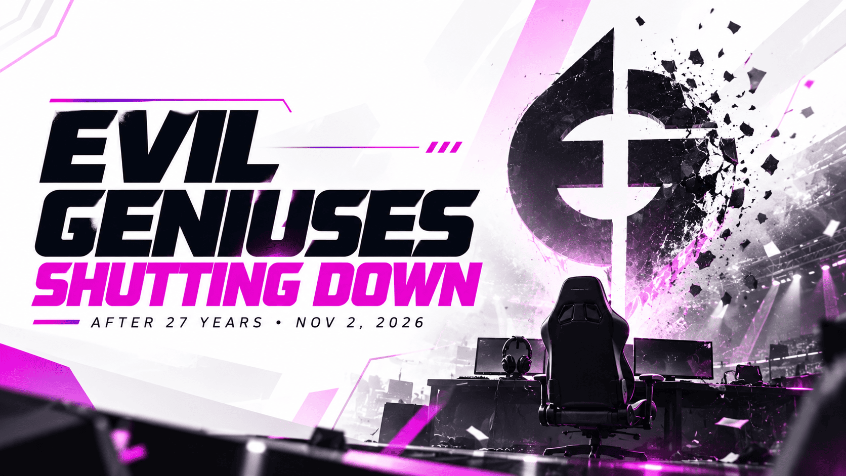 Evil Geniuses Shuts Down: What Esports' Latest Exit Means for India