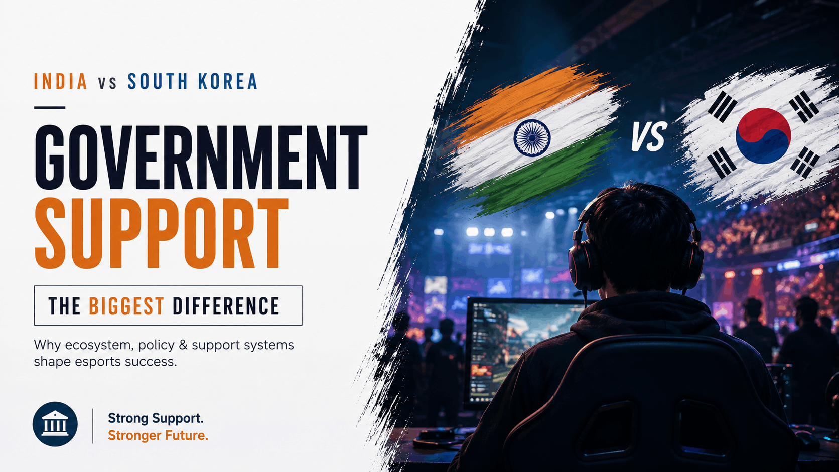 Government Support: The Biggest Difference Between India and South Korea